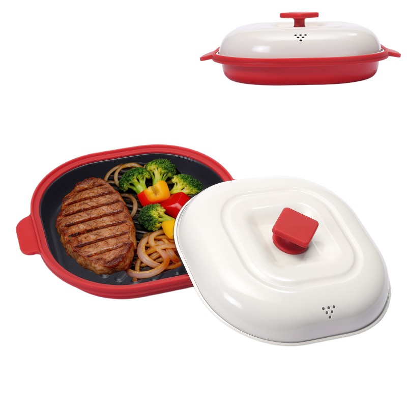 Lò vi sóng nướng đa chức năng xả hơi tự động thông minh Multi-Pot